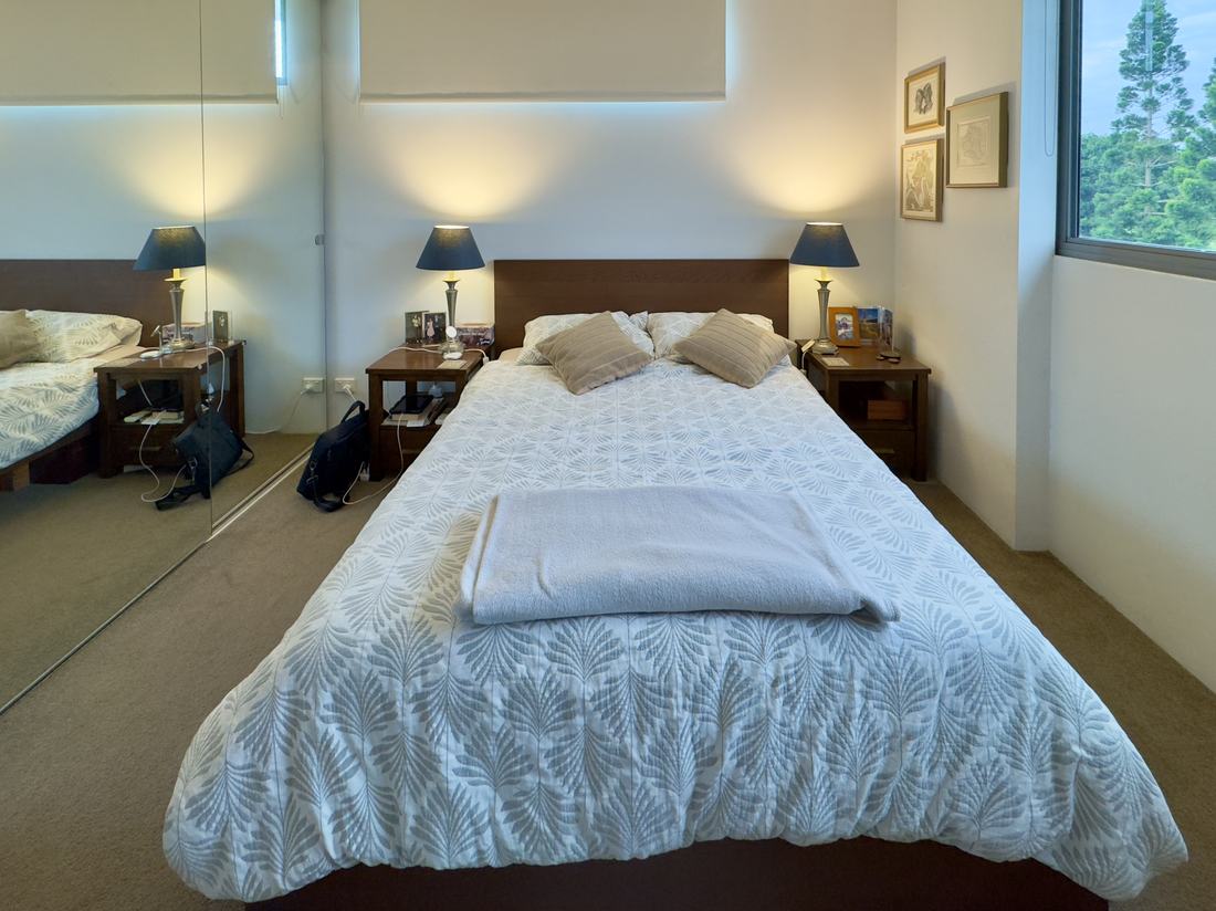 Schlafzimmer einer Wohnung